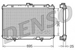 DENSO DRM46014 Радиатор охлаждения